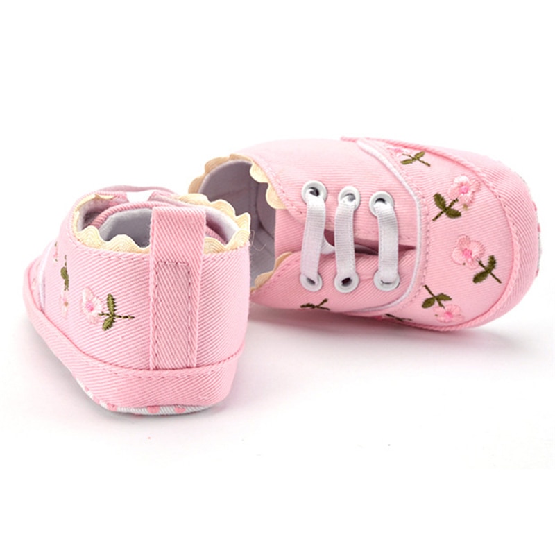 Baby Girl Shoes Floral Booties